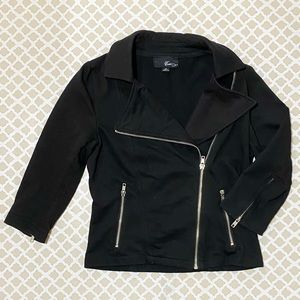 Forever 21 Crop Moto Jacket